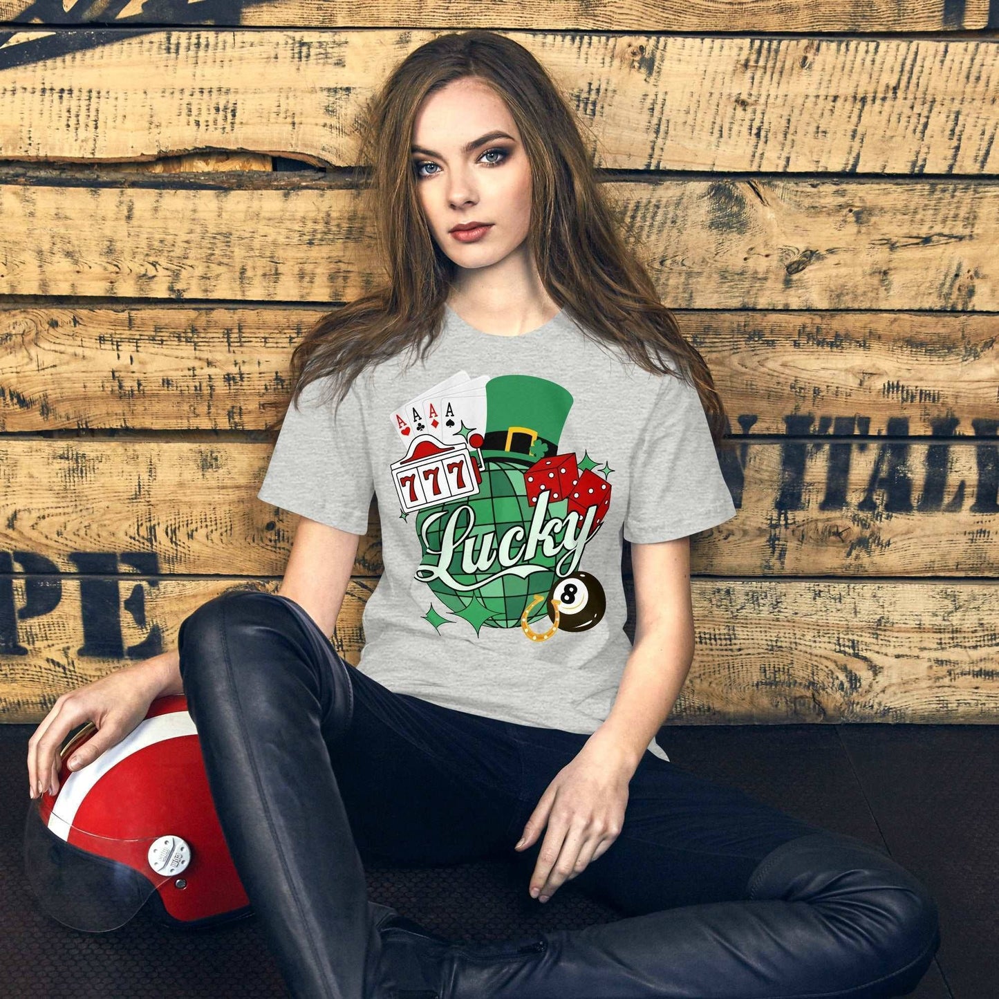 Lucky T-Shirt Athletic Heather
