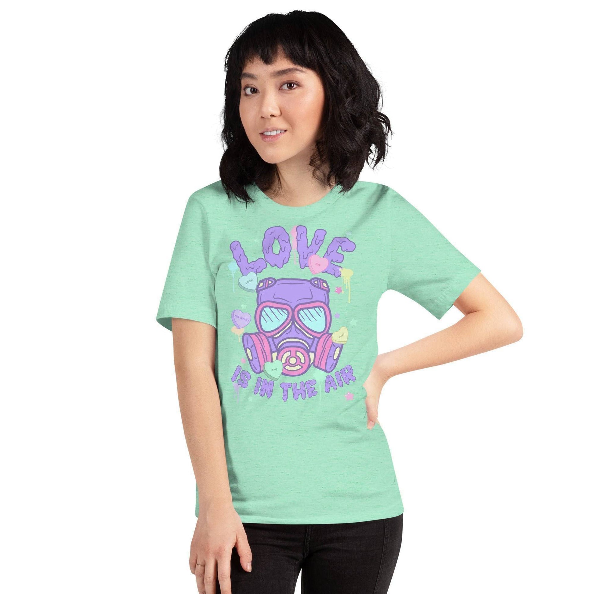 Love Is In The Air T-Shirt Heather Mint