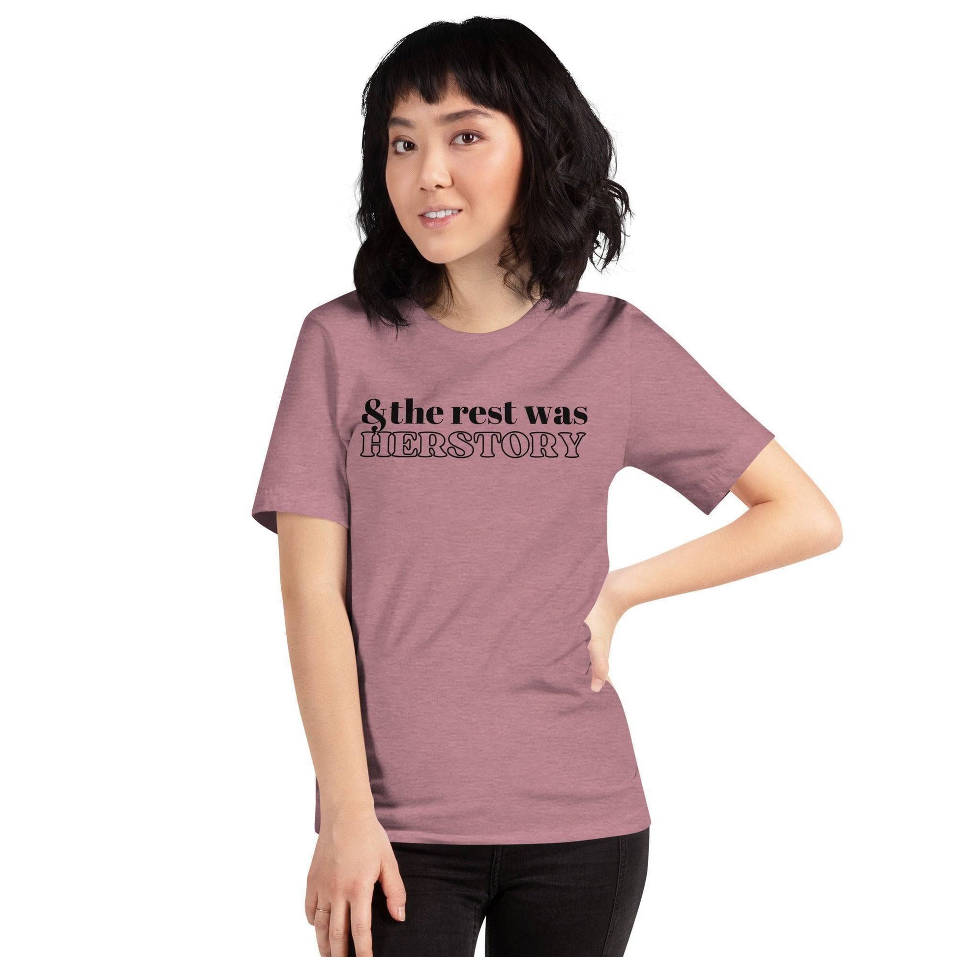 Herstory T-Shirt Heather Orchid