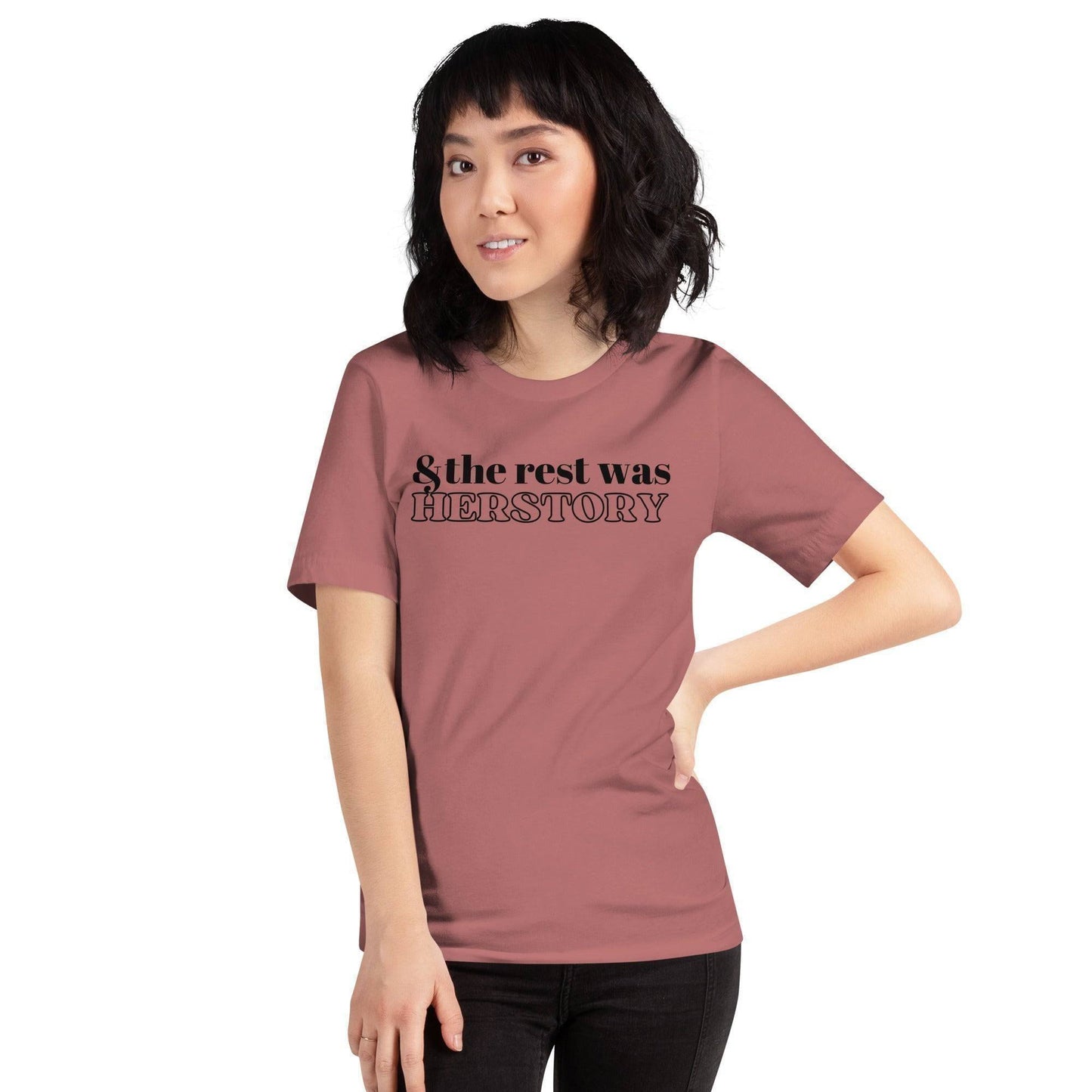 Herstory T-Shirt Mauve