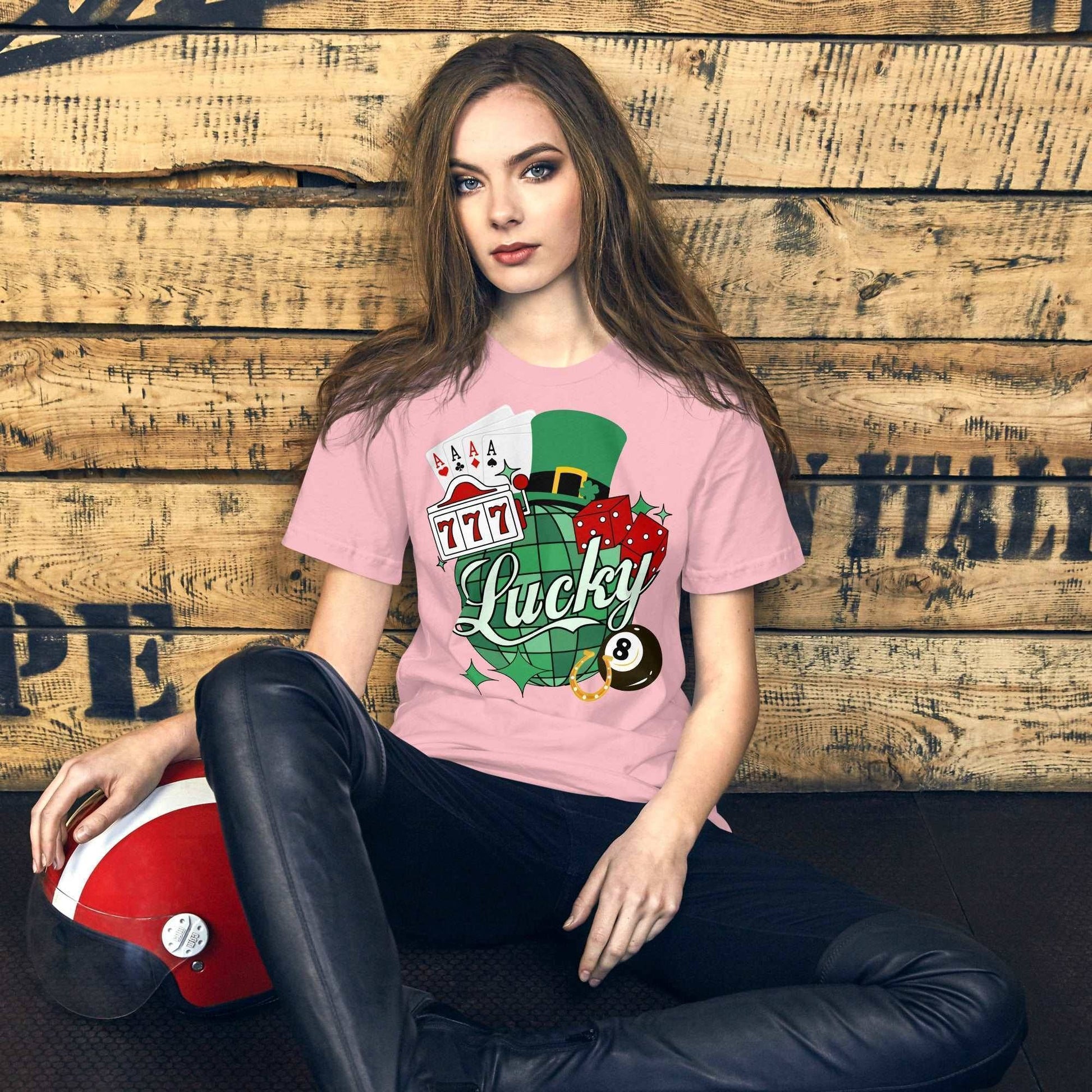 Lucky T-Shirt Pink