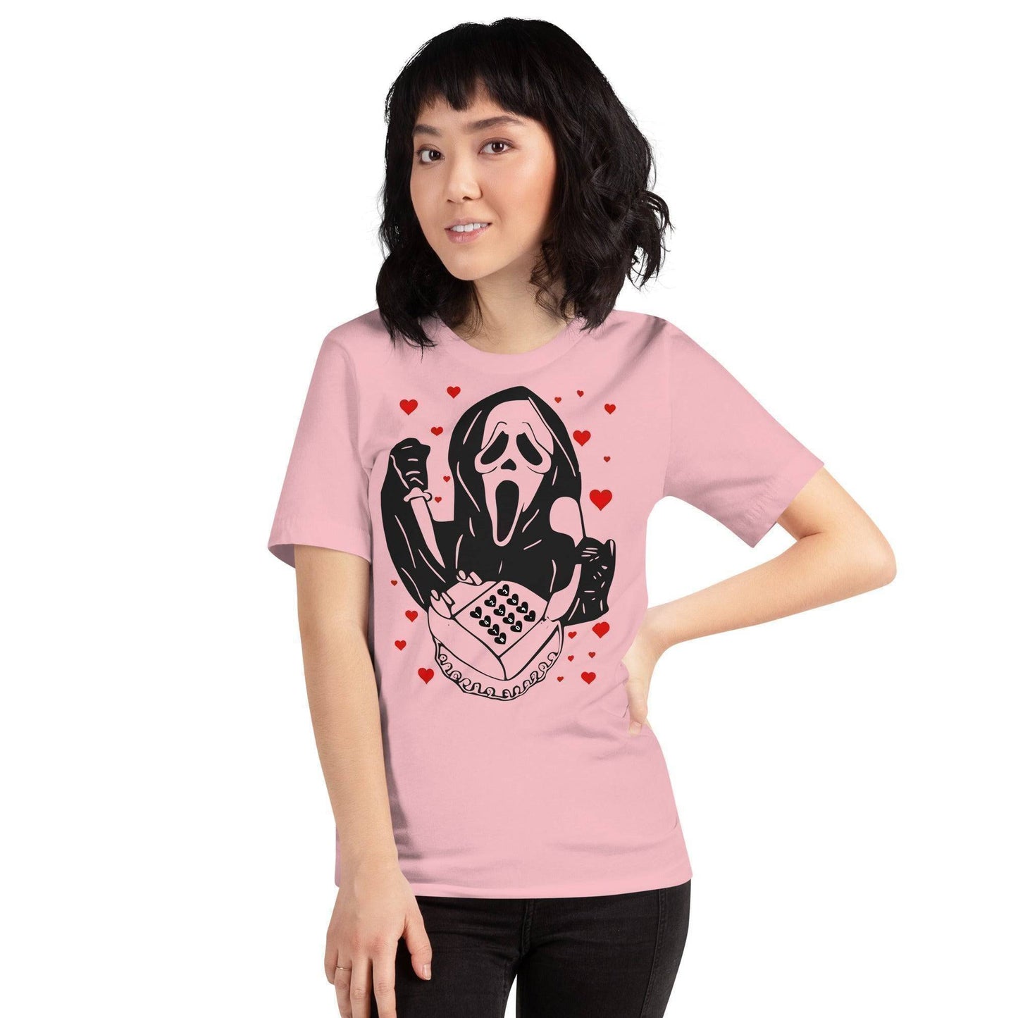 Call Me, Maybe? Scream T-Shirt Pink