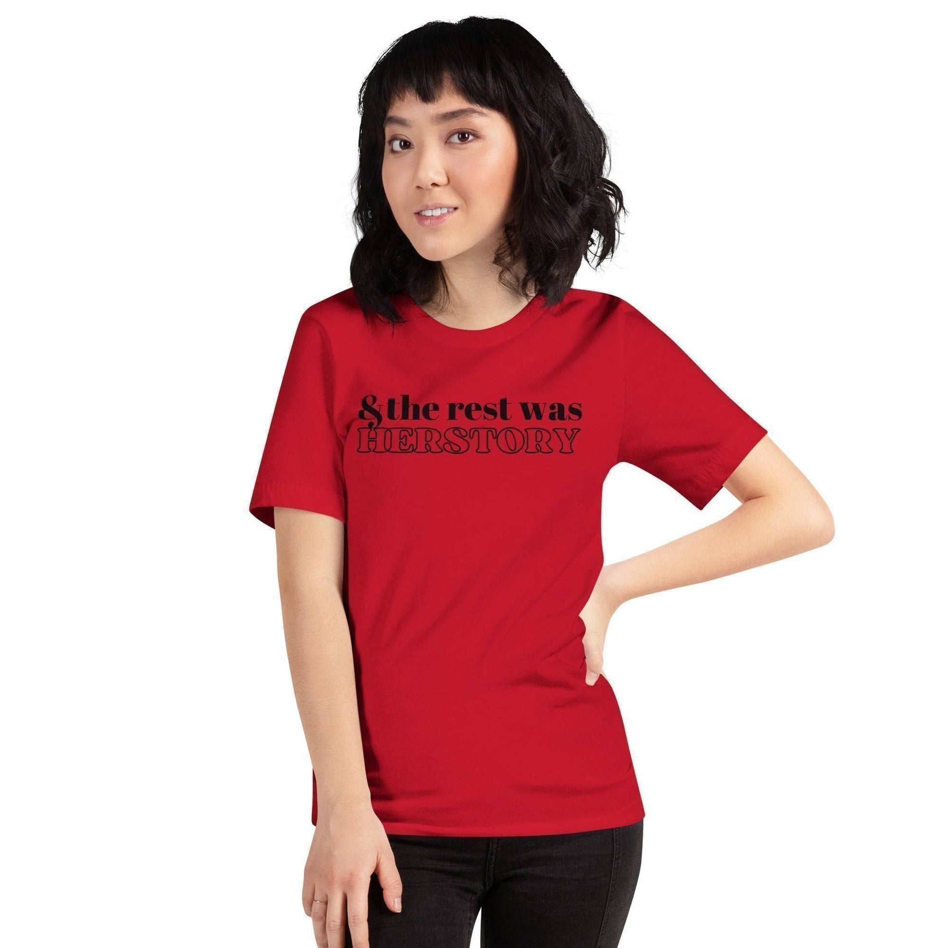 Herstory T-Shirt Red