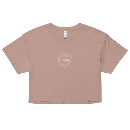 Be My Simp Embroidered Crop Top