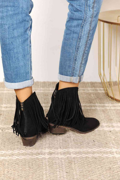 Legend Footwear Fringe Cowboy Western Boots