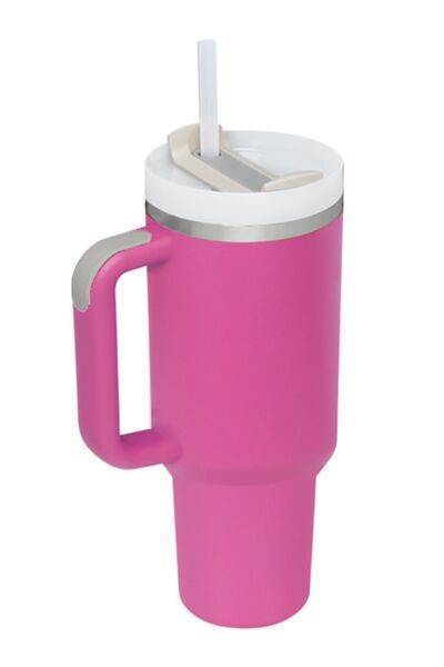 40 oz Stainless Steel Tumbler Hot Pink One Size