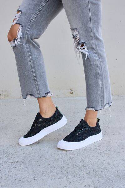 Forever Link Sequin Platform Sneakers