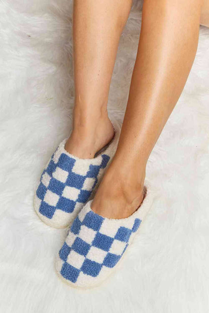 Checkered Slippers