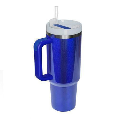 Iridescent 40 Oz Stainless Steel Tumbler Royal Blue One Size