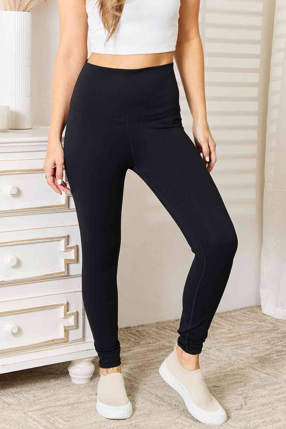 Basic Bae High Waist Leggings Black