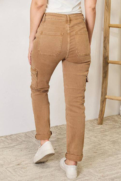 RISEN Straight High Waist Jeans