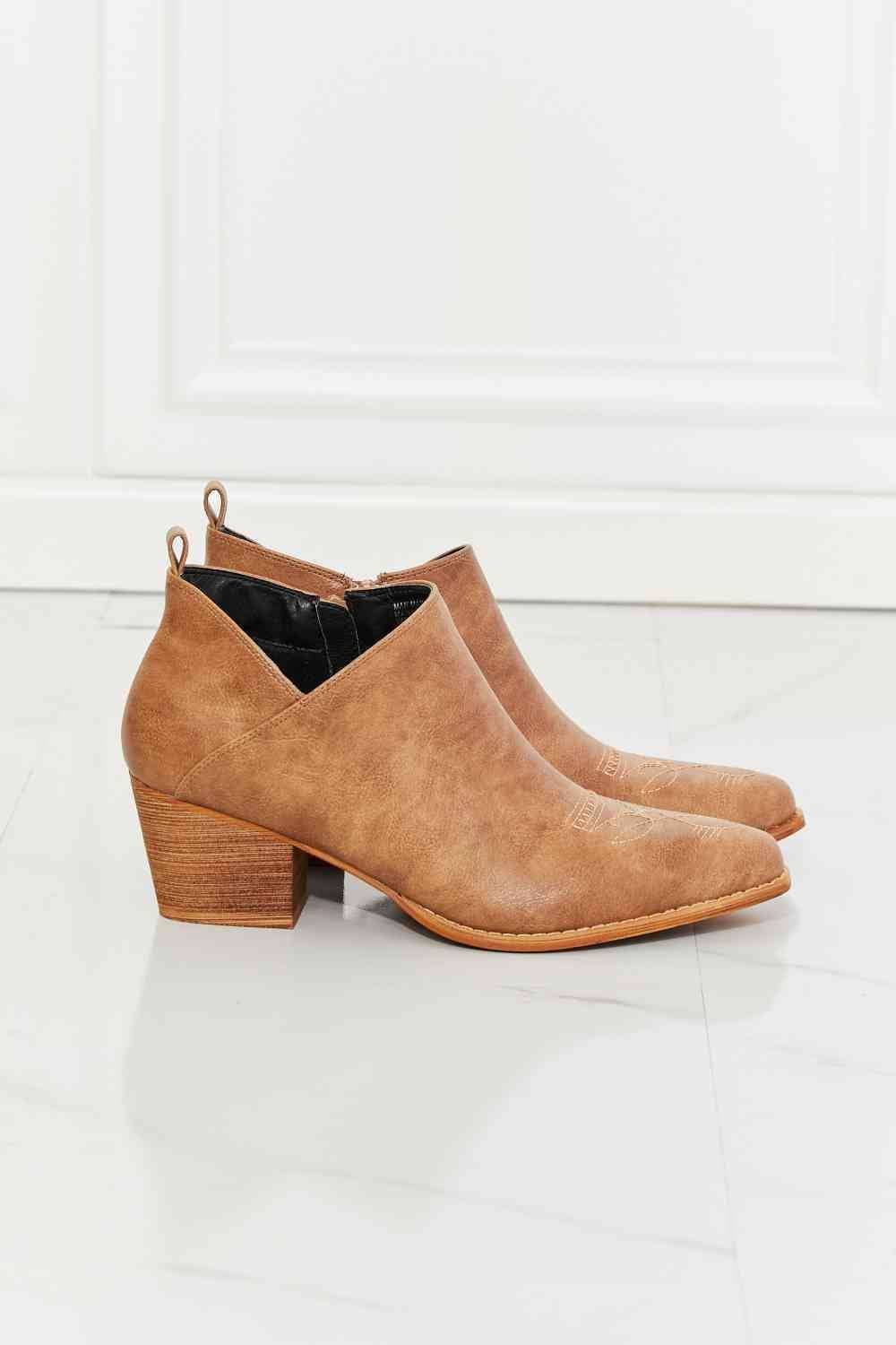 MMShoes Trust Yourself Cowboy Bootie