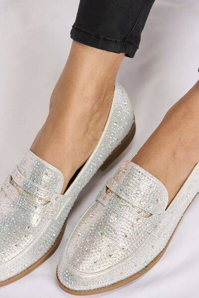 Forever Link Rhinestone Loafers
