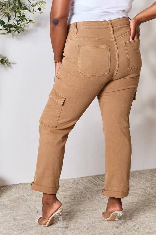 RISEN Straight High Waist Jeans