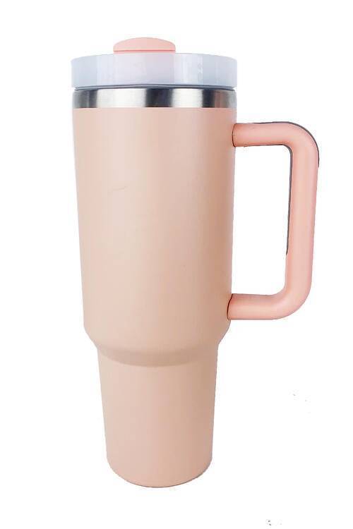 40 oz Stainless Steel Tumbler Peach One Size