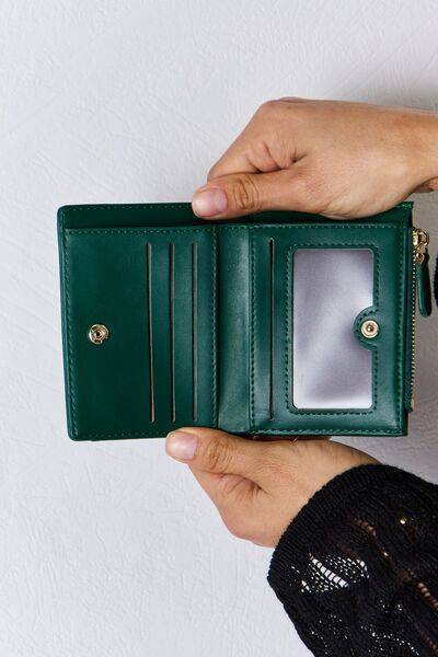 David Jones Vegan Leather Mini Wallet