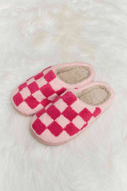 Checkered Slippers