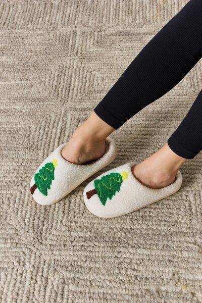 Christmas Tree Slippers