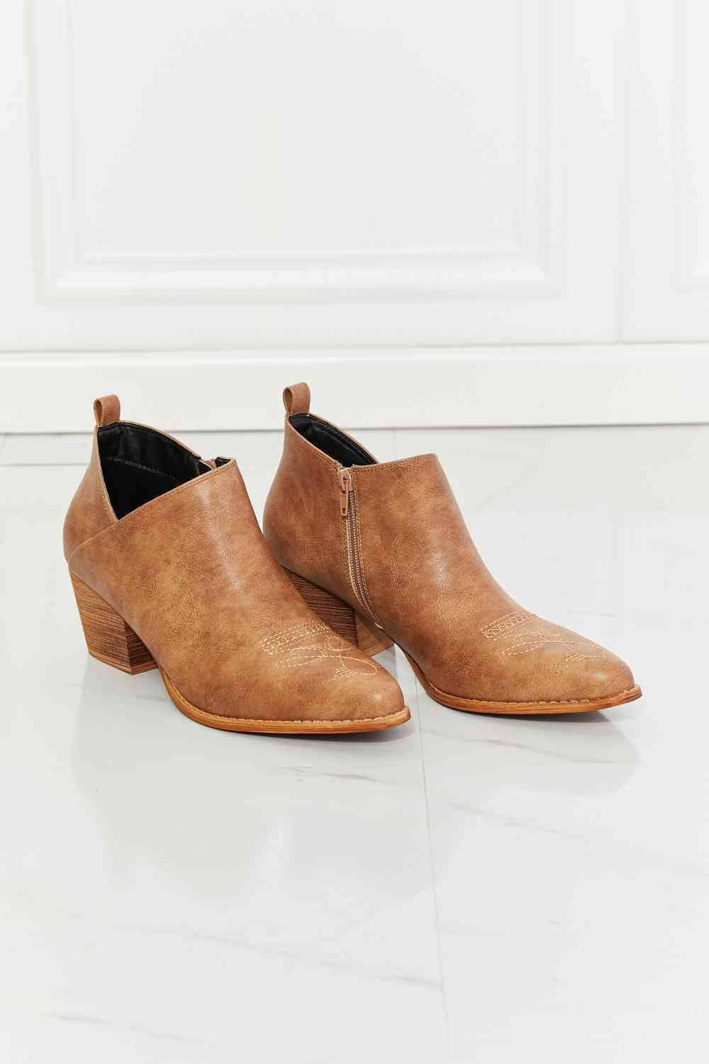 MMShoes Trust Yourself Cowboy Bootie