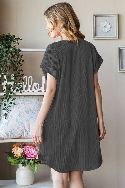 Heimish T-Shirt Ribbed Dress