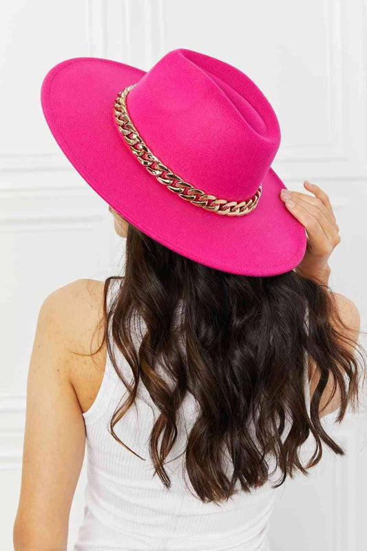 Fame Keep Your Promise Hat Hot Pink One Size