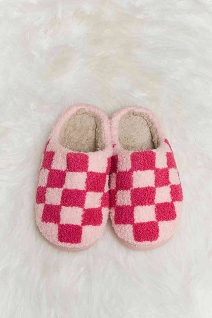 Checkered Slippers