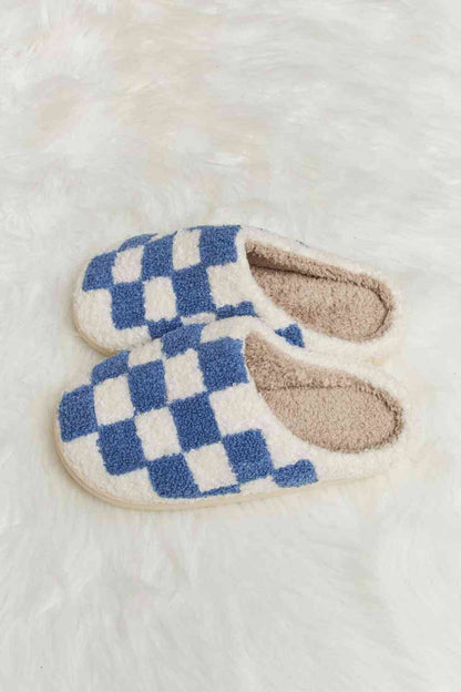 Checkered Slippers